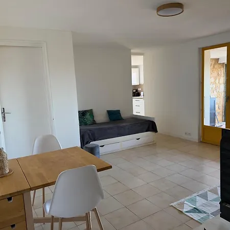 Grand T2 Bis Avec Terrasse Et Vue Appartement Portel-des-Corbieres
